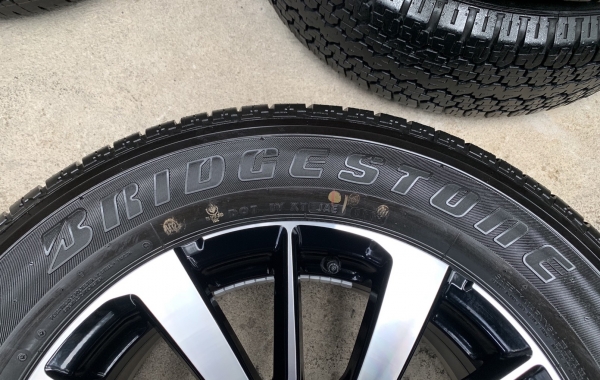 ล้อแม็กป้ายแดง Mitsu All New Pajero Sport ตัวท๊อป ขอบ 18 พร้อมยางป้ายแดง 265-60-18 Bridgestone ปี 19 สวยกริ๊บ