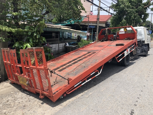 รถสไลค์ISUZU NPR115 เครื่อง115 เครื่องดีแอร์เย็นพร้อมใช้งาน