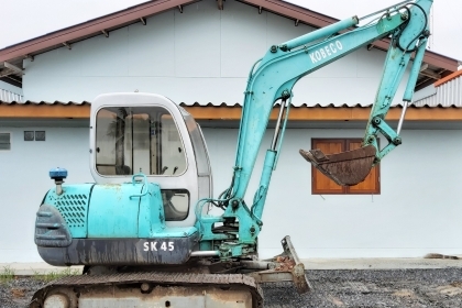 ขาย!! >>> Kobelco Sk45 หัวเก๋ง รถสวยพร้อมลุยงาน <<< เบอร์ติดต่อ 098-7155789 086-4631102