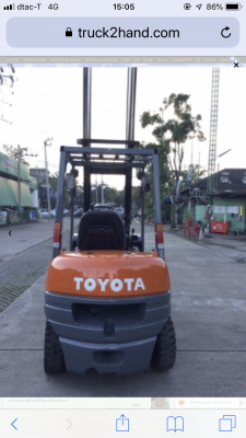 อาาร์ ซี เอช โฟรคลิฟท์ ขาย  โตโยต้า รุ่น 6  ดีเซล  2.5 ตัน