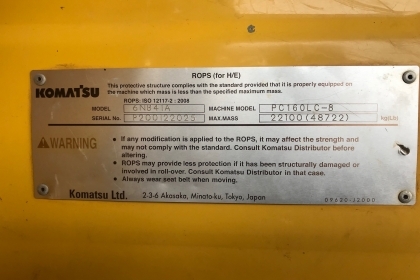 ขาย!! &gt;&gt;&gt; Komatsu Pc160 รุ่น 8 รถสวย ไฟฟ้าเต็ม &lt;&lt;&lt; ขาย‼ ???????? Komatsu Pc160 รุ่น 8 รถสวย ไฟฟ้าเต็ม