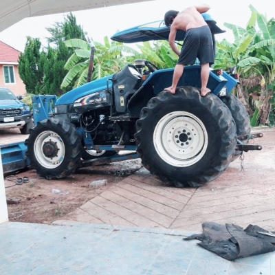 ขายรถไถts90 พร้อมผาน 4 ผาน7