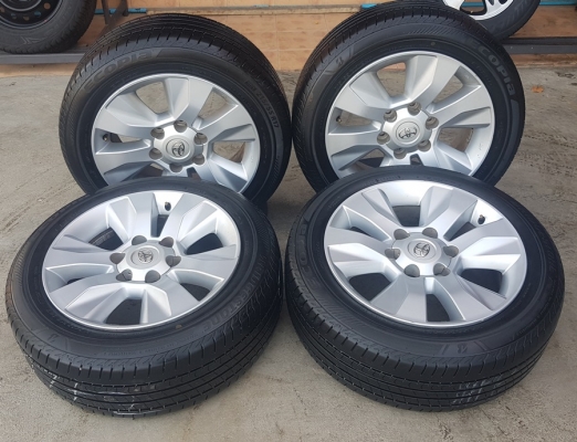 ล้อTOYOTA Revo17 ยาง215/55/17 ปี 18  4 ล้อ