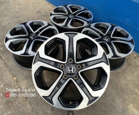 ล้อแม็ก Honda HRV ขอบ 17 สีดำหน้าเงา