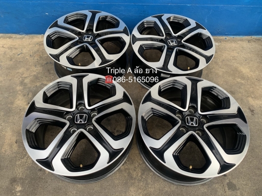 ล้อแม็ก Honda HRV ขอบ 17 สีดำหน้าเงา