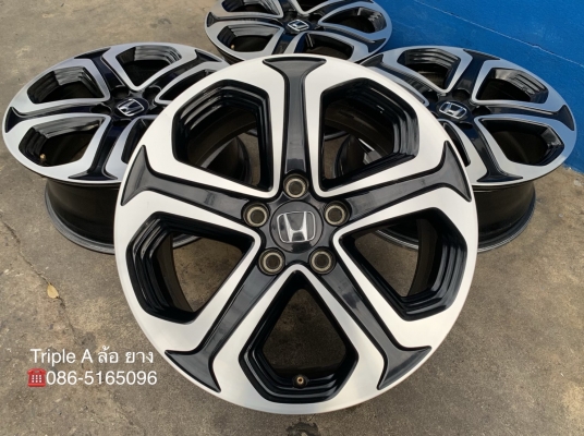 ล้อแม็ก Honda HRV ขอบ 17 สีดำหน้าเงา
