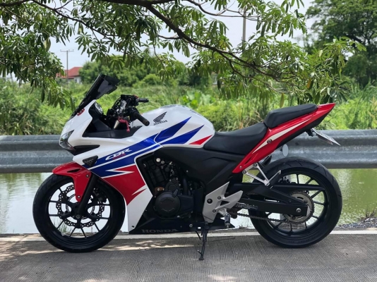 CBR500R abs สีไตร ปี16 ไมล์18,*** ราคา99,000บาท ✅รายละเอียดรถ✅ -สีเดิมทั้งคันสภาพสวยรถคนแก่ใช้ -ไม่เ
