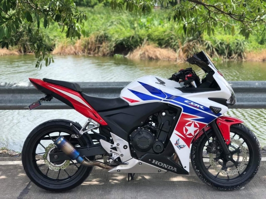 CBR500R abs สีไตร ปี16 ไมล์18,*** ราคา99,000บาท ✅รายละเอียดรถ✅ -สีเดิมทั้งคันสภาพสวยรถคนแก่ใช้ -ไม่เ