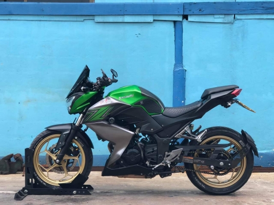 ขาย74,500บาท Z300 abs ปี2016 (ปลายปี)  ????รายละเอียดรถ???? Z300 abs ปี2016 (ปลายปี) ไมล์35,***โลแท้ เพิ่งเซอร์วิสมาเดือนที่แล้ว -สีเดิมทั้งคันไร้ตำหนิสวยมากคันนี้ -รถลงหน้า18 เปลี่ยนโครงใหม่แจ้งลงเล่มแล้ว ศูนย์ตรง -เอกสารครบพร้อมโอน ภาษี62  ????ของแต่ง??