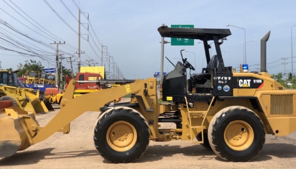 ขายรถตักล้อยาง CAT 910H (เทียบเท่า WA100-6) ปี 2012 แขนยาวพิเศษ นำเข้าเองจากญี่ปุ่น สภาพสวยพร้อมใช้  มีVDOครับ