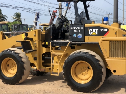 ขายรถตักล้อยาง CAT 910H (เทียบเท่า WA100-6) ปี 2012 แขนยาวพิเศษ นำเข้าเองจากญี่ปุ่น สภาพสวยพร้อมใช้  มีVDOครับ
