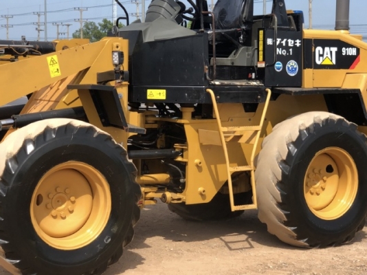 ขายรถตักล้อยาง CAT 910H (เทียบเท่า WA100-6) ปี 2012 แขนยาวพิเศษ นำเข้าเองจากญี่ปุ่น สภาพสวยพร้อมใช้  มีVDOครับ