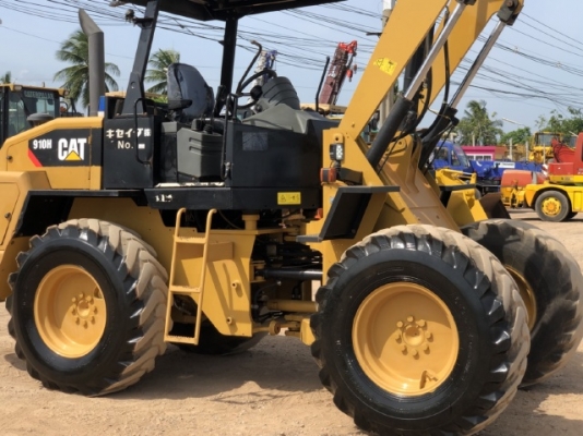 ขายรถตักล้อยาง CAT 910H (เทียบเท่า WA100-6) ปี 2012 แขนยาวพิเศษ นำเข้าเองจากญี่ปุ่น สภาพสวยพร้อมใช้  มีVDOครับ