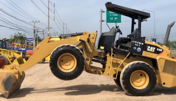 ขายรถตักล้อยาง CAT 910H (เทียบเท่า WA100-6) ปี 2012 แขนยาวพิเศษ นำเข้าเองจากญี่ปุ่น สภาพสวยพร้อมใช้  มีVDOครับ
