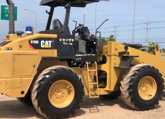 ขายรถตักล้อยาง CAT 910H (เทียบเท่า WA100-6) ปี 2012 แขนยาวพิเศษ นำเข้าเองจากญี่ปุ่น สภาพสวยพร้อมใช้  มีVDOครับ