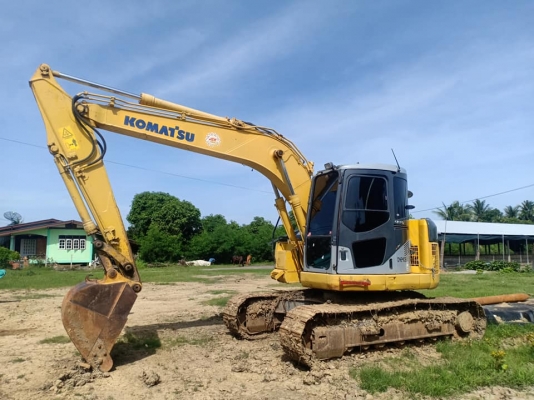 รถบ้านฝากขาย..KOMATSU PC128US-2E1 เก่าใน สภาพดี  เครื่องปั๊มแห้ง  เดิมๆๆ  เอกสารอินวอย  พร้อมใช้  โทร 089-3818694 จ๊อย