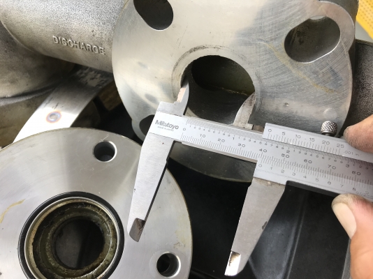 ขายปั๊มไดอะแฟรม Made in USA. ขนาดท่อ 1.5 นิ้ว โครงสร้างสแตนเลส สภาพสวยใหม่มาก ดูดแรง พร้อมใช้งาน