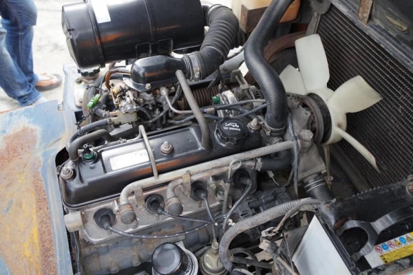 ขายถูกมาก Toyota 5FG20 ขนาดยก2ตัน เสา4เมตร เครื่องยนคร์เบนซิล