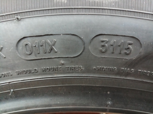 ยางมิชลิน ขอบ 195/60R16 ปี 15