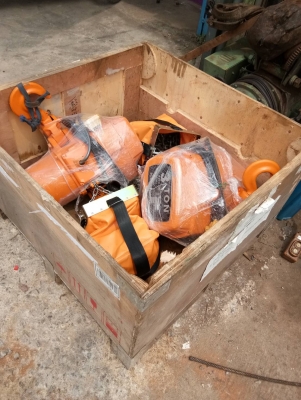 รอกโซ่ไฟฟ้ามือสองรอกสลิงไฟฟ้ามือสองสภาพดี