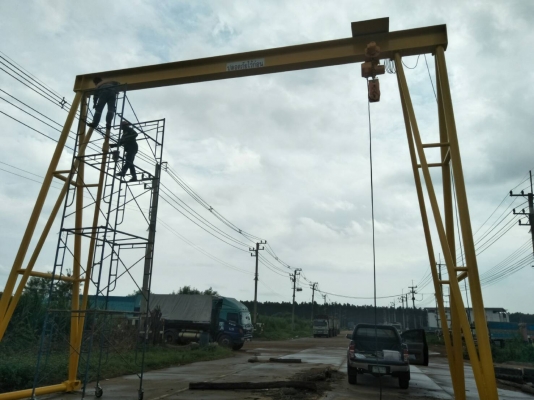 บริการติดตั้งเครนโรงงานเครนไฟฟ้าโรงงานตั้งแต่ขนาดเล็กไปจนถึงขนาดใหญ่ 1-50 ตัน