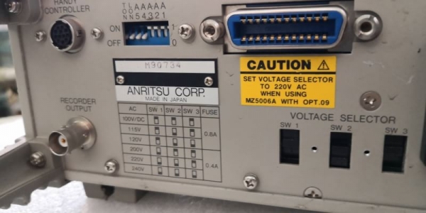800 บ.ส่งถึงบ้านฟรี โทร 083-2000058 LINE ID: line832923 OPTICAL POWER METER ยี่ห้อ Anritsu ใช้ไฟเลือ