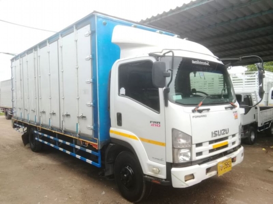 6 ล้อกลาง EURO3 ISUZU FRR 210 แรงม้า คอมมอนเรว * ยาว 6.50 ม.* ปี2557 รถสวยเดิม+สภาพพร้อมใช้งาน * รถห