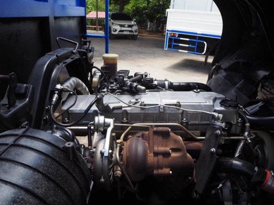 ISUZU FTR240 Euro 3 ปี 58 หกล้อกระบะเหล็กความยาว 7.60 เมตร เบรคทิฟฟี่ ยางดี ทะเบียนพร้อม