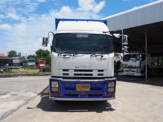 ISUZU FTR240 Euro 3 ปี 58 หกล้อกระบะเหล็กความยาว 7.60 เมตร เบรคทิฟฟี่ ยางดี ทะเบียนพร้อม