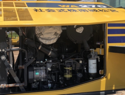 ขายรถตักล้อยาง KOMATSU WA270-6 ปี 2012 นำเข้าเองจากญี่ปุ่น สภาพสวยพร้อมใช้ มีVDOการทำงานครับ ขายรถตักล้อยาง KOMATSU WA270-6 ปี 2012 นำเข้าเองจากญี่ปุ่น สภาพสวยพร้อมใช้ มีVDOการทำงานครับ