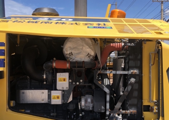 ขายรถตักล้อยาง KOMATSU WA270-6 ปี 2012 นำเข้าเองจากญี่ปุ่น สภาพสวยพร้อมใช้ มีVDOการทำงานครับ ขายรถตักล้อยาง KOMATSU WA270-6 ปี 2012 นำเข้าเองจากญี่ปุ่น สภาพสวยพร้อมใช้ มีVDOการทำงานครับ