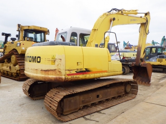 ขายรถขุดนำเข้าจากประเทศญี่ปุ่น sumitomo sh120-3 แทรกกว้าง 70 cm สนใจติดต่อสอบถาม 0923309229 อีด