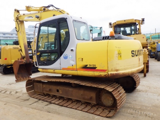 ขายรถขุดนำเข้าจากประเทศญี่ปุ่น sumitomo sh120-3 แทรกกว้าง 70 cm สนใจติดต่อสอบถาม 0923309229 อีด