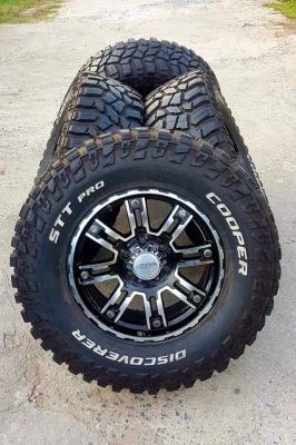 ขายยาง COOPER STT PRO ขนาด 34" ขอบ 18 พร้อมล้อ