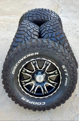 ขายยาง COOPER STT PRO ขนาด 34" ขอบ 18 พร้อมล้อ ขายยาง COOPER STT PRO ขนาด 34" ขอบ 18 พร้อมล้อ