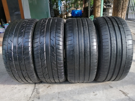 ล้อ AMG style6 ขอบ19 หน้า 8.5 นิ้ว +32 หลัง 9.5 นิ้ว +32 สภาพใหม่ เพิ่งทำสีมาใหม่ พร้อมยางหน้า Achilles 245 35 19 ปี17 ยางหลัง Michelin 245 35 19 ปลายปี16 ดอกเต็ม ใช้ยาว ราคาไม่แพง