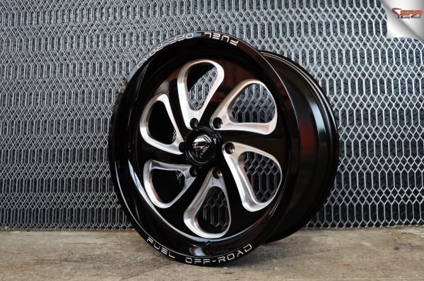 FUEL-FLOW D587 OFF-ROAD ขอบ20 ET20 BLACK/MILLED FUEL-FLOW D587 OFF-ROAD ขอบ20 ET20 BLACK/MILLED