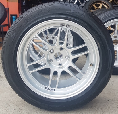 ล้อมือ2 RPF1 ขอบ18 5รู114  9.5+10.5 พร้อมยาง   4 ล้อ