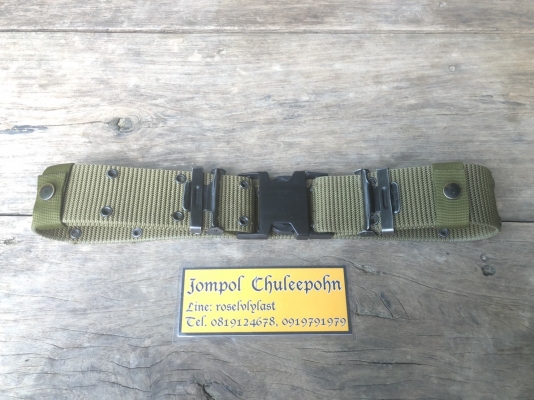 (ปิดการขาย) เข็มขัดสนาม U.S.A. Belt Buckle Keeper