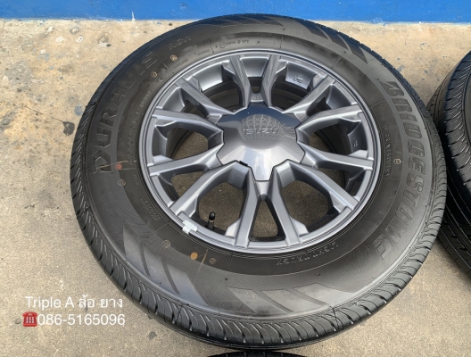 ล้อแม็กป้ายแดง ISUZU X-Series ขอบ 16 รุ่นใหม่ล่าสุด พร้อมยางป้ายแดง 215-70-16 Bridgestone ปี 19 สวยกริ๊บๆ ล้อแม็กป้ายแดง ISUZU X-Series ขอบ 16 รุ่นใหม่ล่าสุด พร้อมยางป้ายแดง 215-70-16 Bridgestone ปี 19 สวยกริ๊บๆ