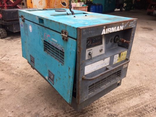 ขายเครื่องลม AIRMAN PDS50 เก่าญี่ปุ่น