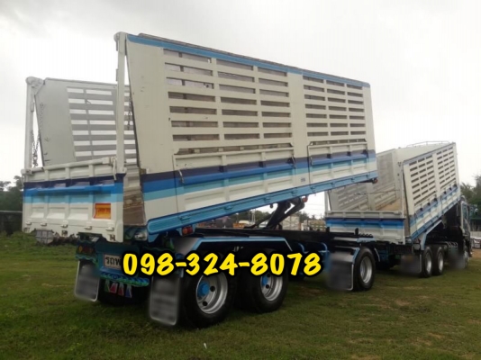Isuzu 360 แรง ปี 57 ยูโร3 แม่ลูกกระบะดัมพ์สหะกิจ แม่ยาว 6.20 เมตร ลูกยาว 7 เมตร กว้าง 2.45 เมตร สูง Isuzu 360 แรง ปี 57 ยูโร3 แม่ลูกกระบะดัมพ์สหะกิจ แม่ยาว 6.20 เมตร ลูกยาว 7 เมตร กว้าง 2.45 เมตร สูง