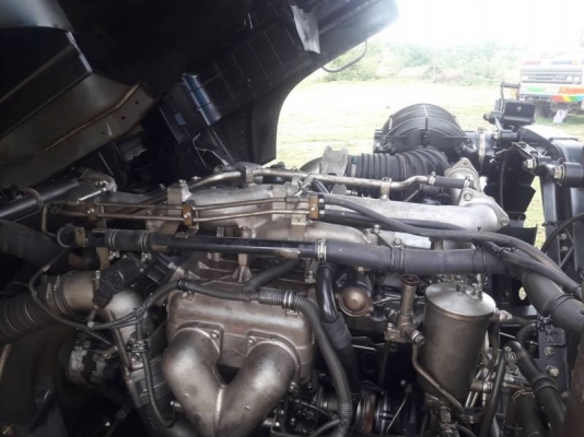 Isuzu 360 แรง ปี 57 ยูโร3 แม่ลูกกระบะดัมพ์สหะกิจ แม่ยาว 6.20 เมตร ลูกยาว 7 เมตร กว้าง 2.45 เมตร สูง 