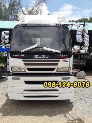 ISUZU GXZ DECA 320 แรง ปี 52 สิบล้อหัวลาก ยาง 80\% คลัสชีสวย ทะเบียนพร้อม ISUZU GXZ DECA 320 แรง ปี 52 สิบล้อหัวลาก ยาง 80\% คลัสชีสวย ทะเบียนพร้อม