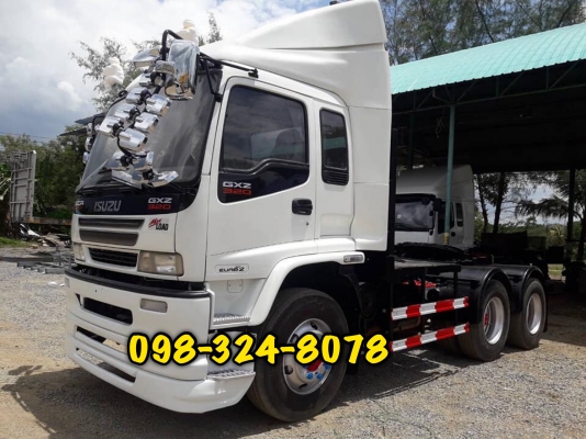 ISUZU GXZ DECA 320 แรง ปี 52 สิบล้อหัวลาก ยาง 80\% คลัสชีสวย ทะเบียนพร้อม ISUZU GXZ DECA 320 แรง ปี 52 สิบล้อหัวลาก ยาง 80\% คลัสชีสวย ทะเบียนพร้อม