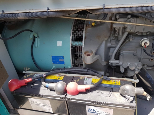 ปั่นไฟ DENYO DCA-100ESI เก่าญี่ปุ่น ไม่เคยใช้ในไทย ไม่มีบริ้ว100\%