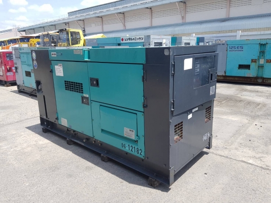 ปั่นไฟ DENYO DCA-100ESI เก่าญี่ปุ่น ไม่เคยใช้ในไทย ไม่มีบริ้ว100\%