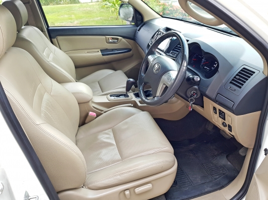 ขาย Fortuner ปี12 มือเดียวป้ายแดง 3.0V TRD 4WD ท๊อปที่สุด เดิมทุกจุดจากโรงงาน ไมล์ 106,000โลแท้ล้าน\%