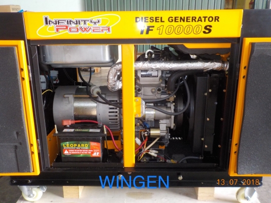 Genset 12 Kva. Infinity Power รับประกัน  6 เดือน