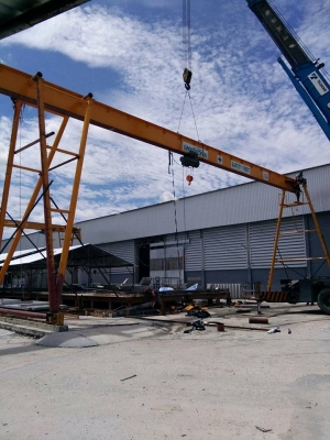 รับติดตั้งเครนโรงงาน รับติดตั้งเครนไฟฟ้า ไว้ในสถานประกอบการ